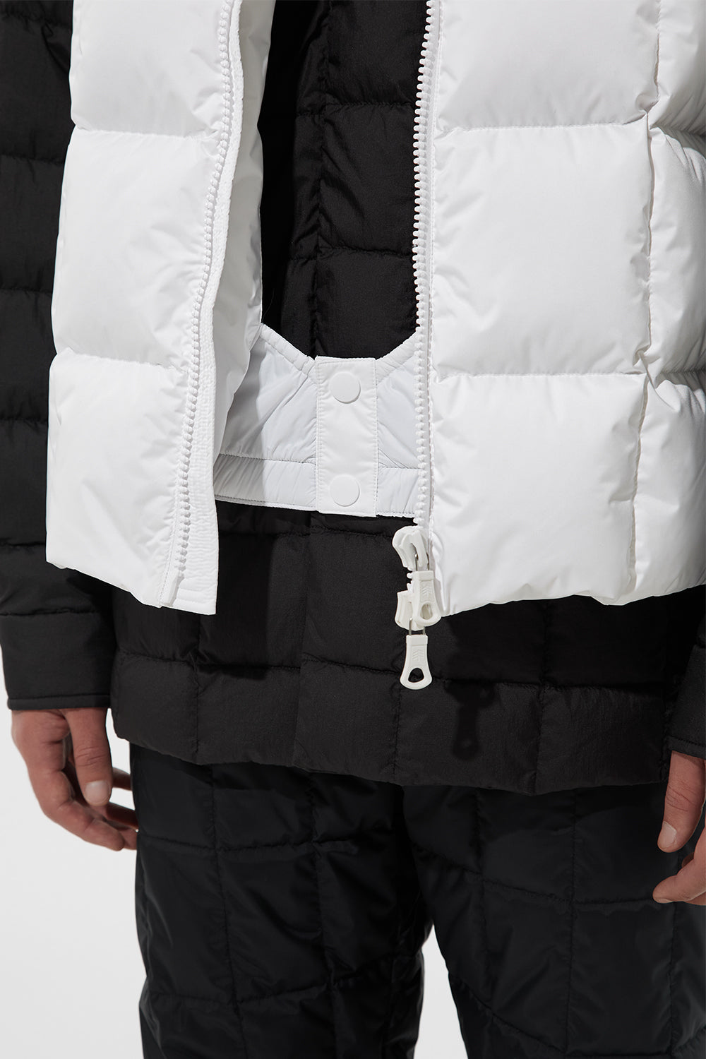 Apres Ski Vest Man Tec White