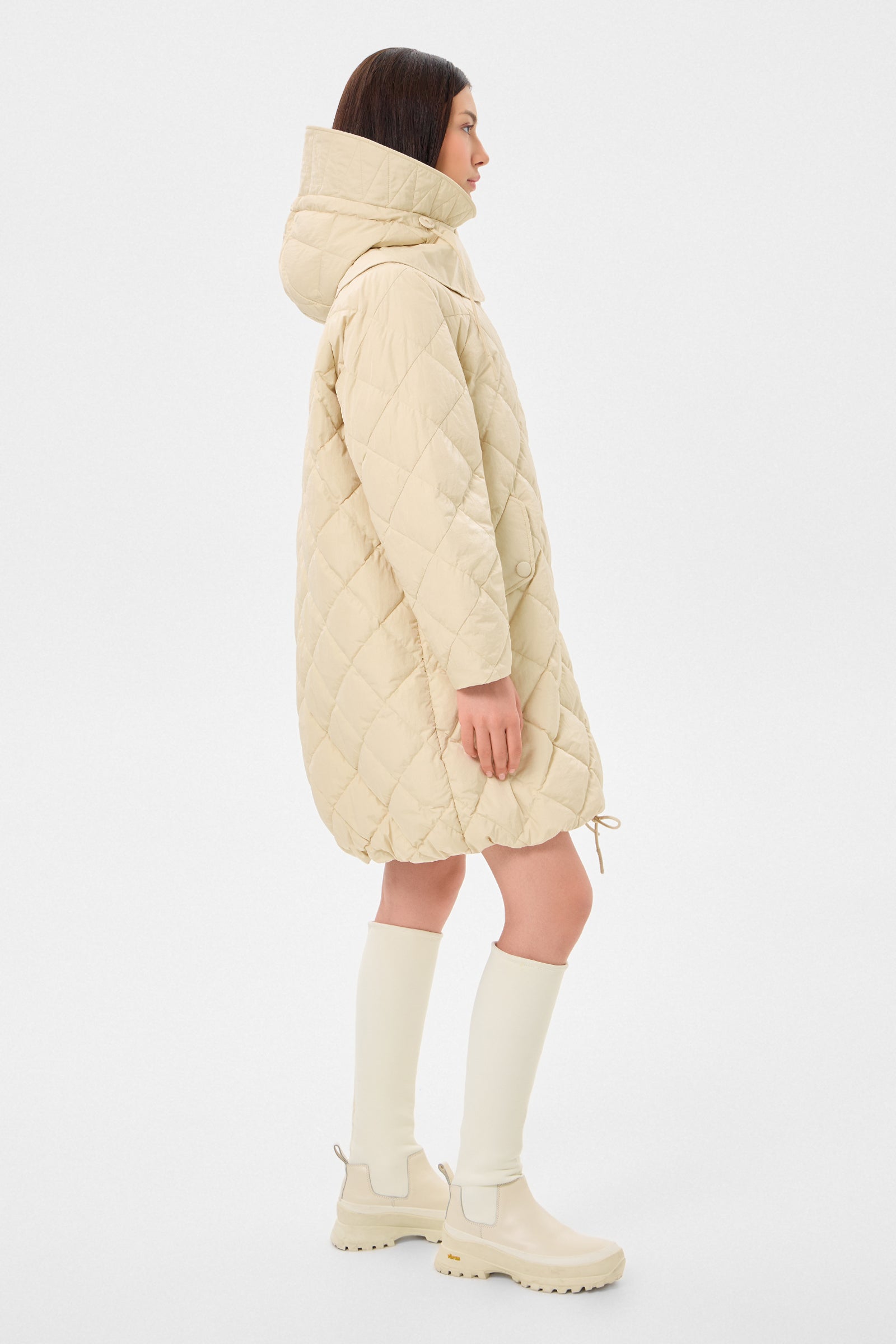 CYCLONE COAT ENNIO BEIGE