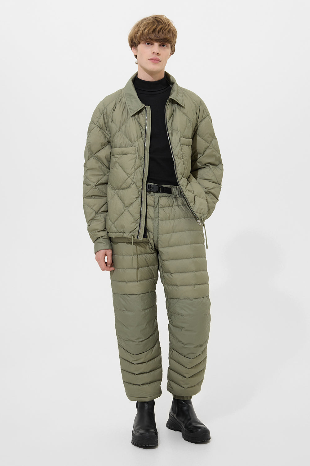 Blaze Jacket Man Micro Olive Green