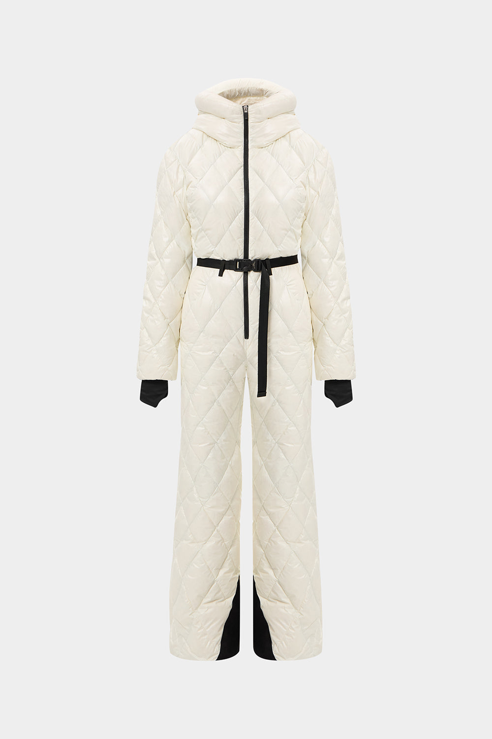 APRES SKI OVERALL GLITTER WHITE