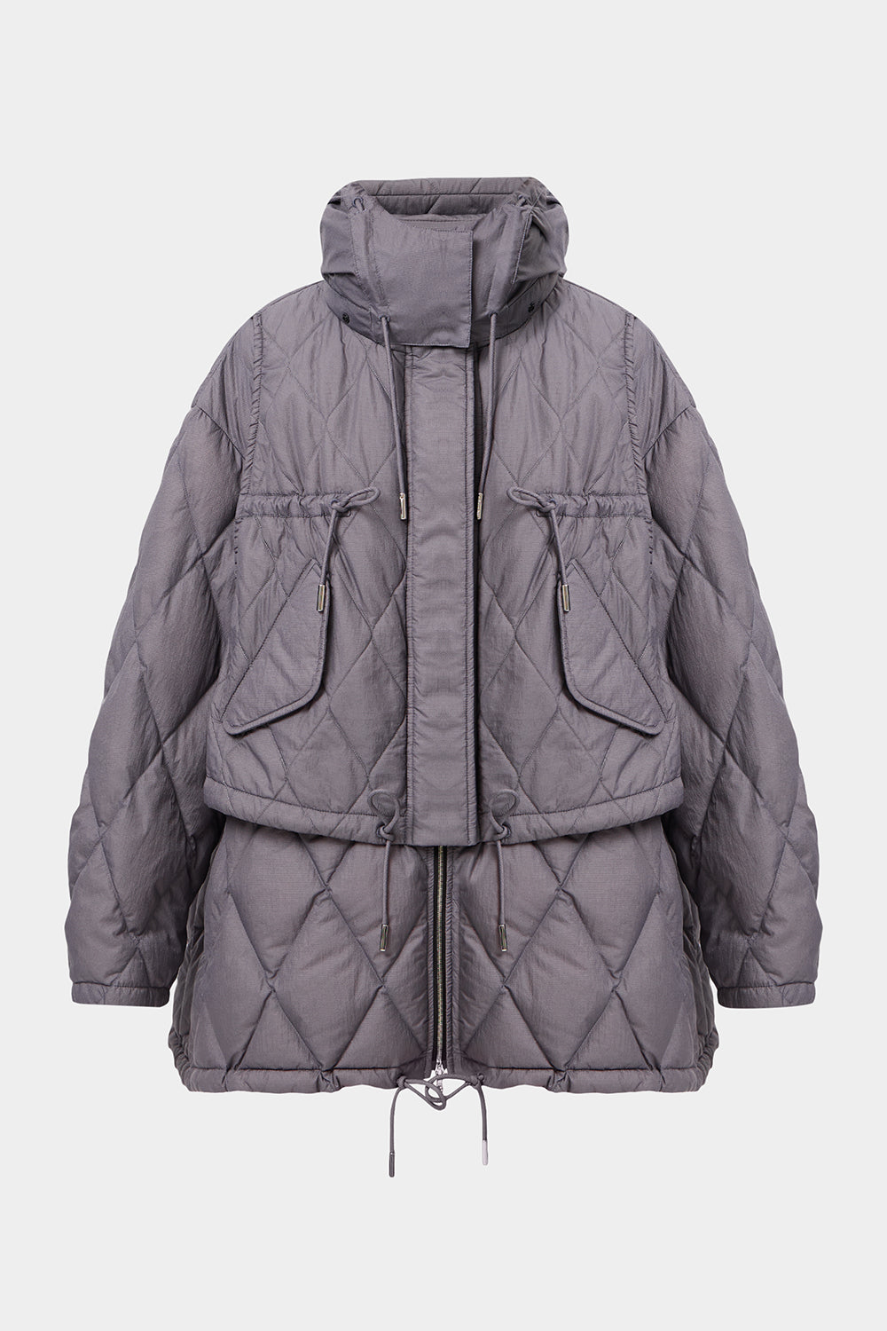 EMBER COAT KETCHUP GREY
