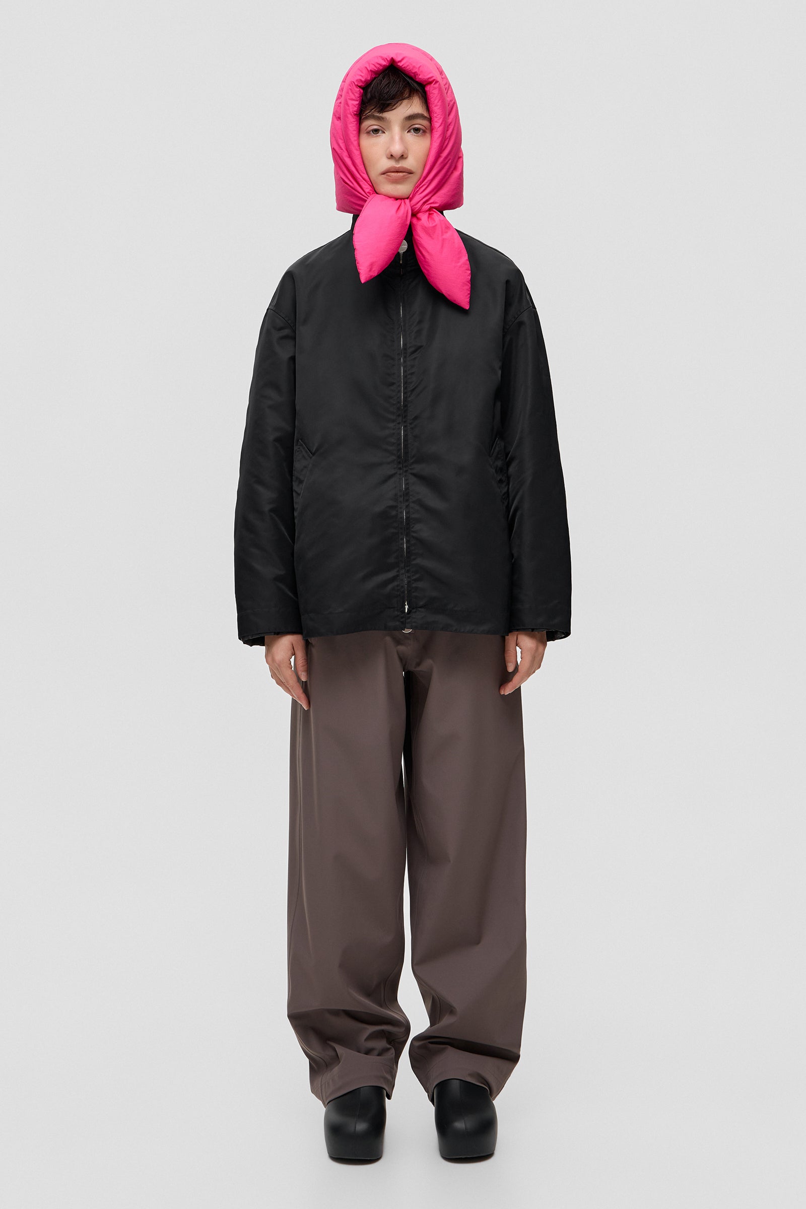 HUSTKA HOOD MICRO PINK