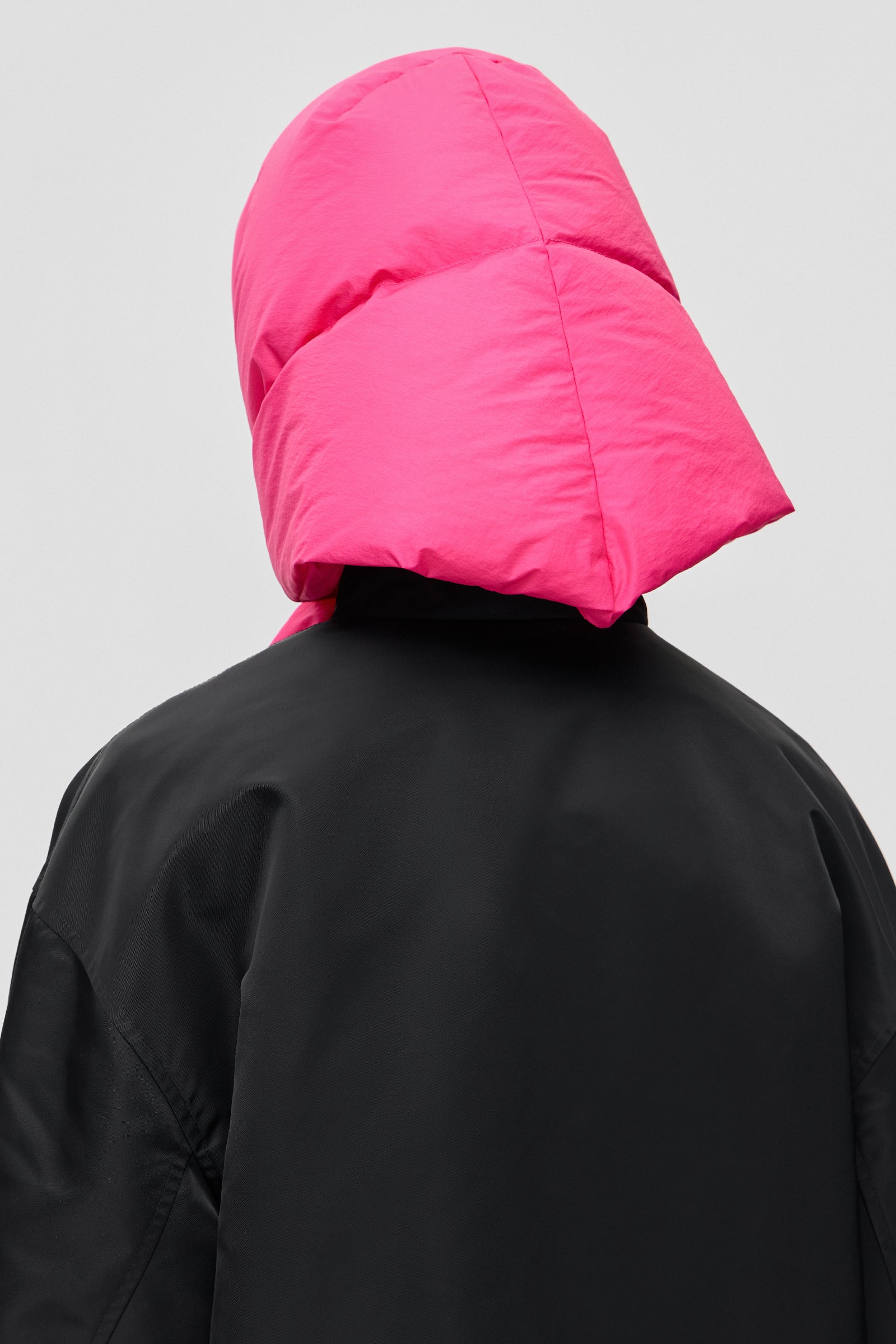 HUSTKA HOOD MICRO PINK