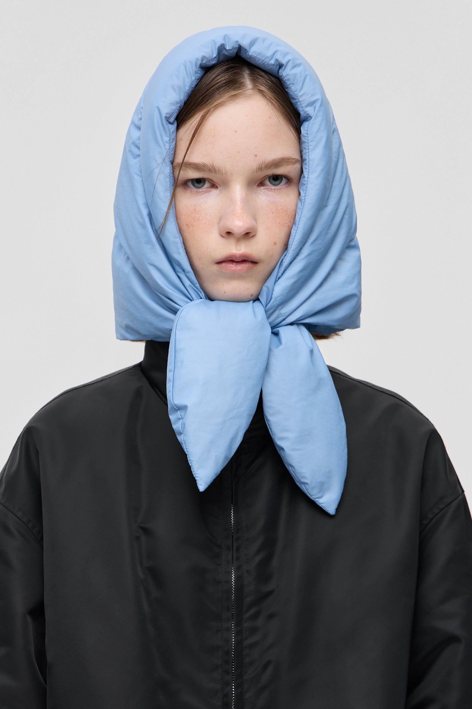 HUSTKA HOOD MICRO BLUE