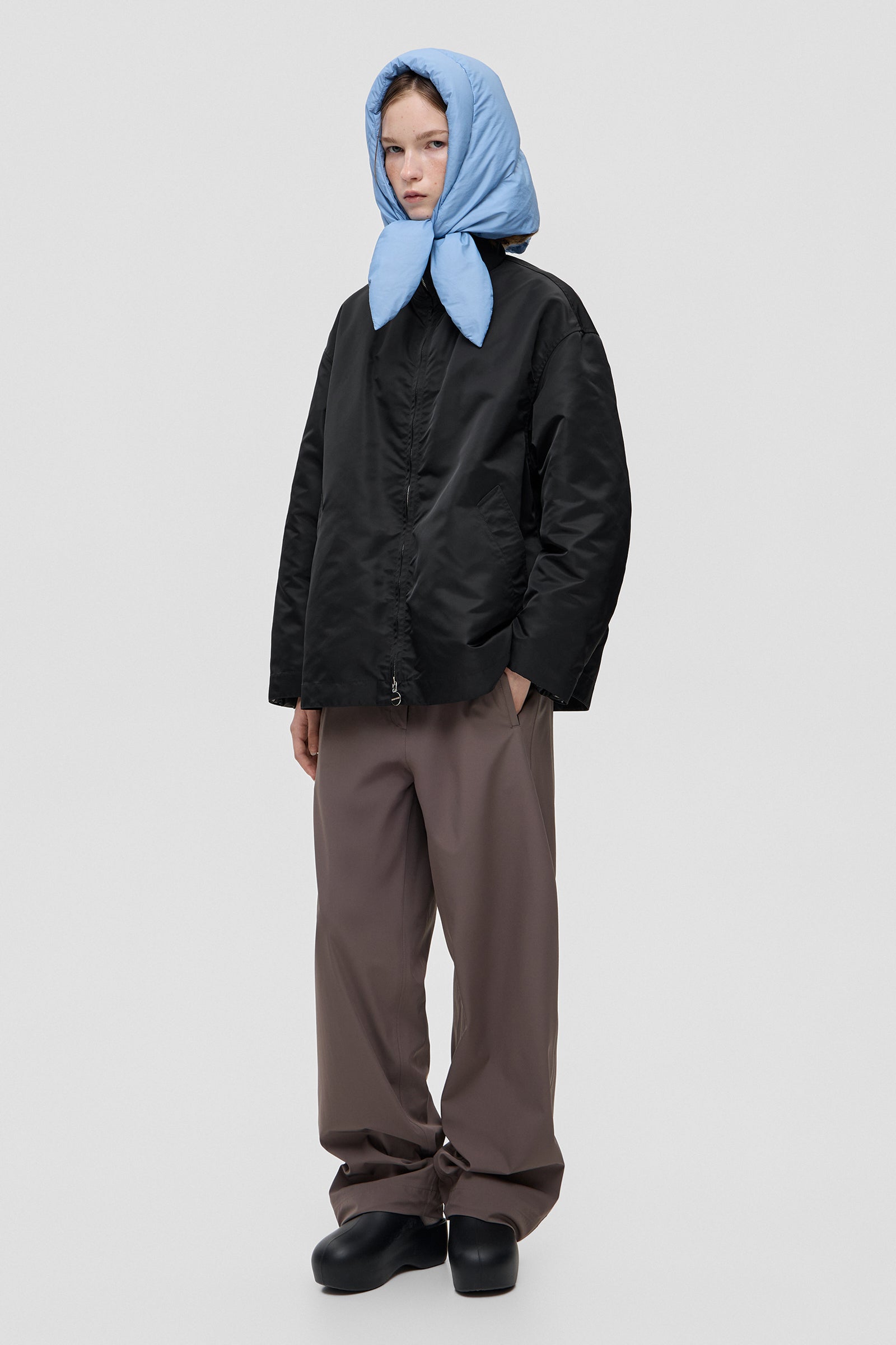 HUSTKA HOOD MICRO BLUE