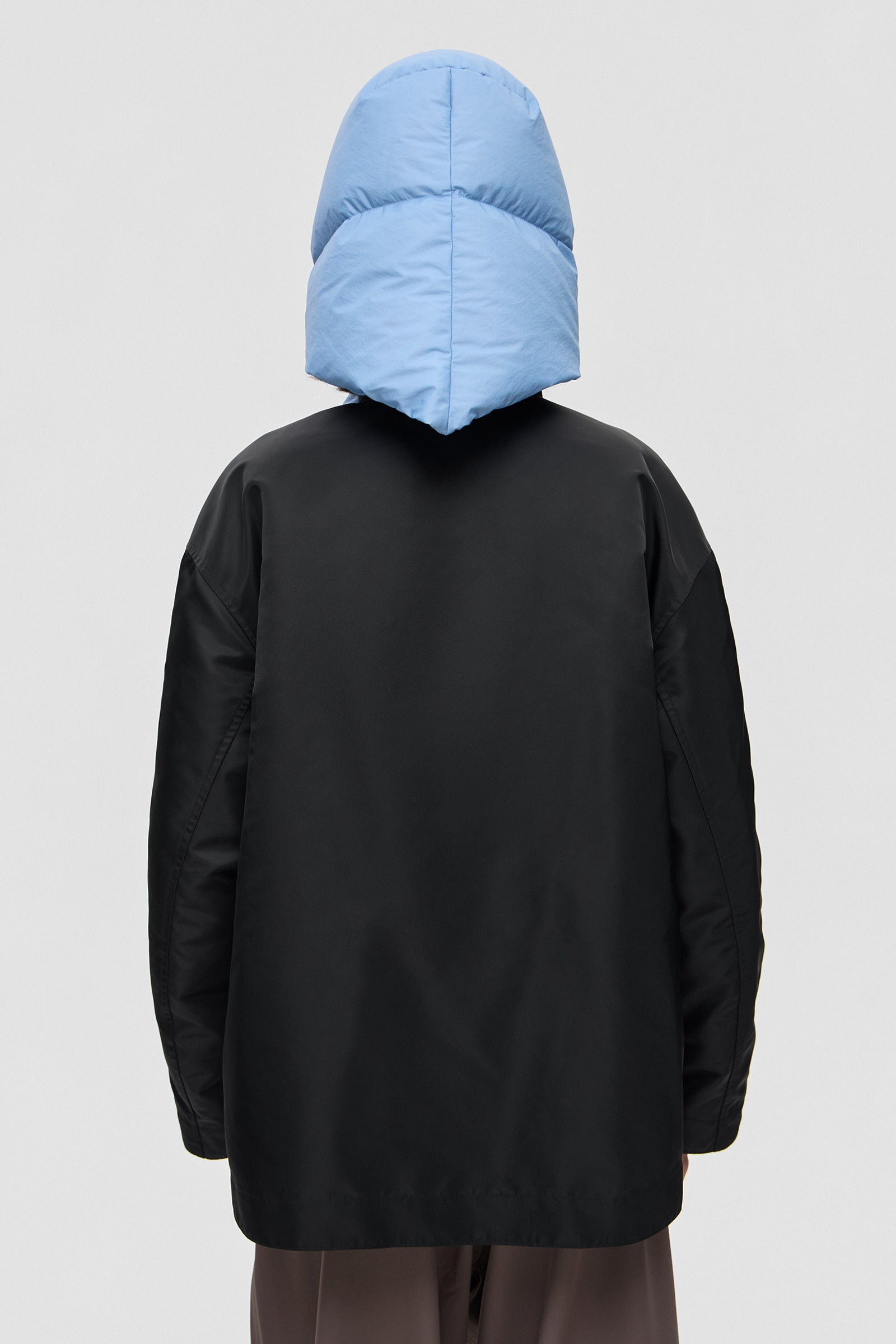 HUSTKA HOOD MICRO BLUE