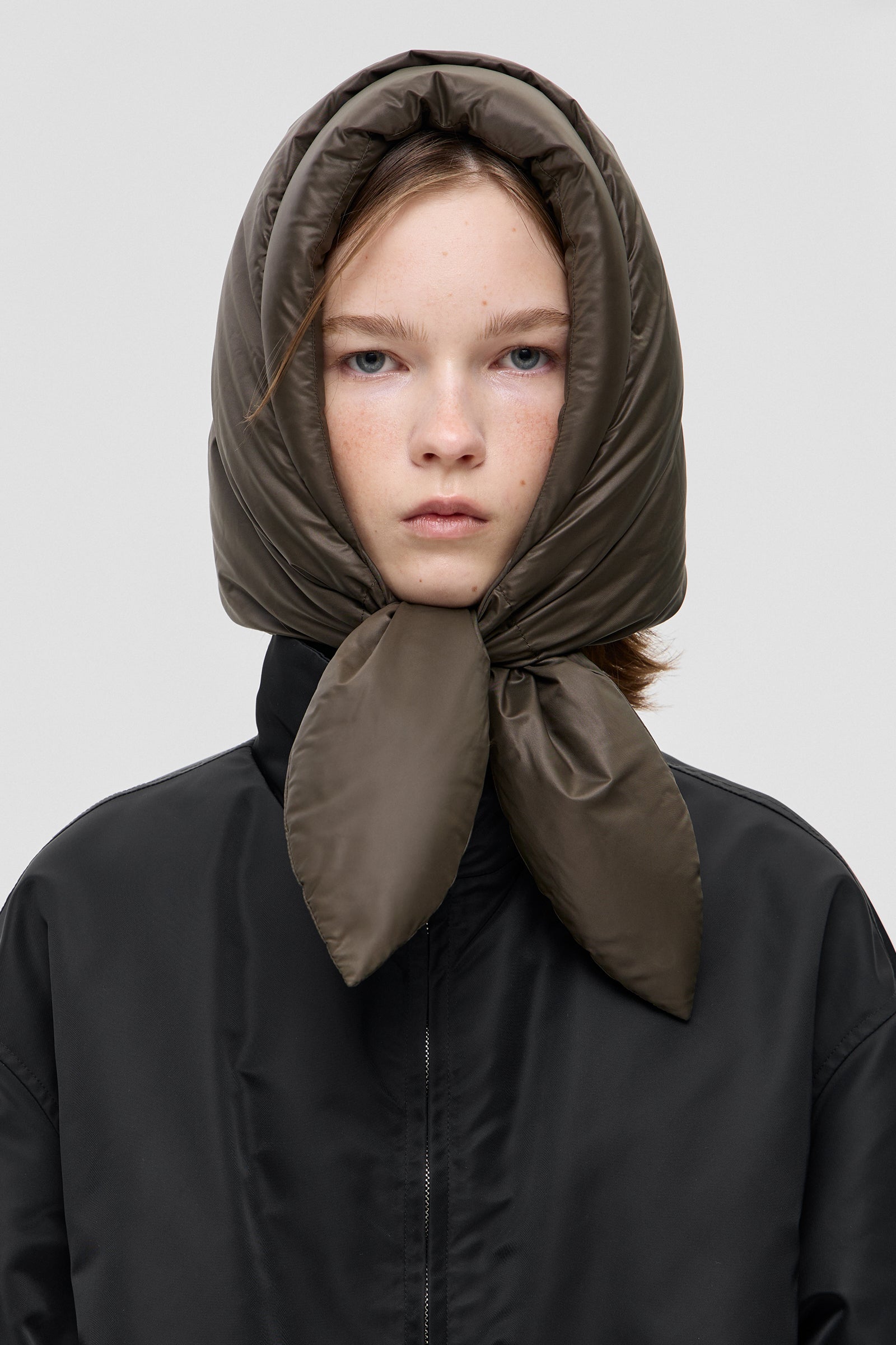 HUSTKA HOOD KISS KHAKI