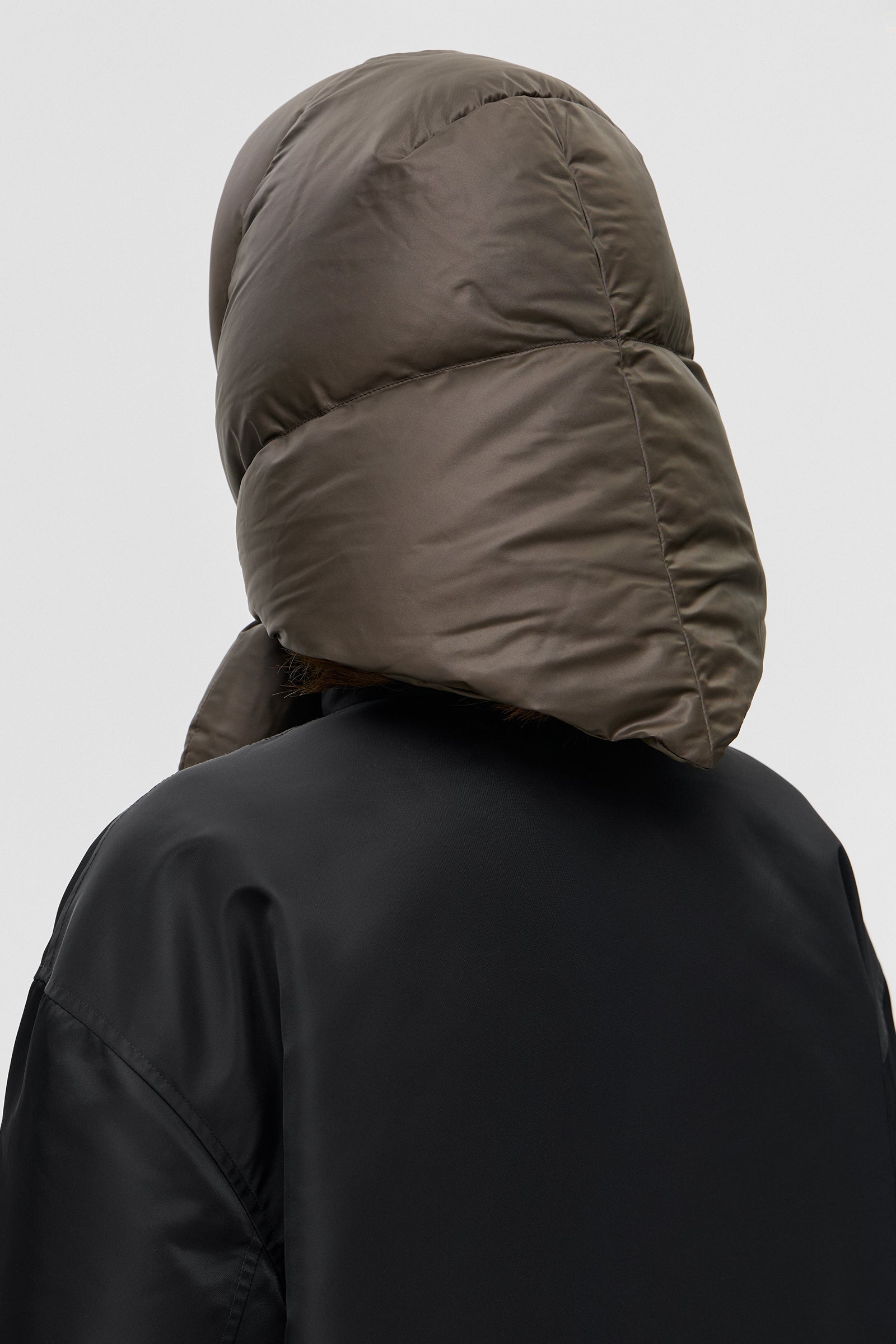 HUSTKA HOOD KISS KHAKI