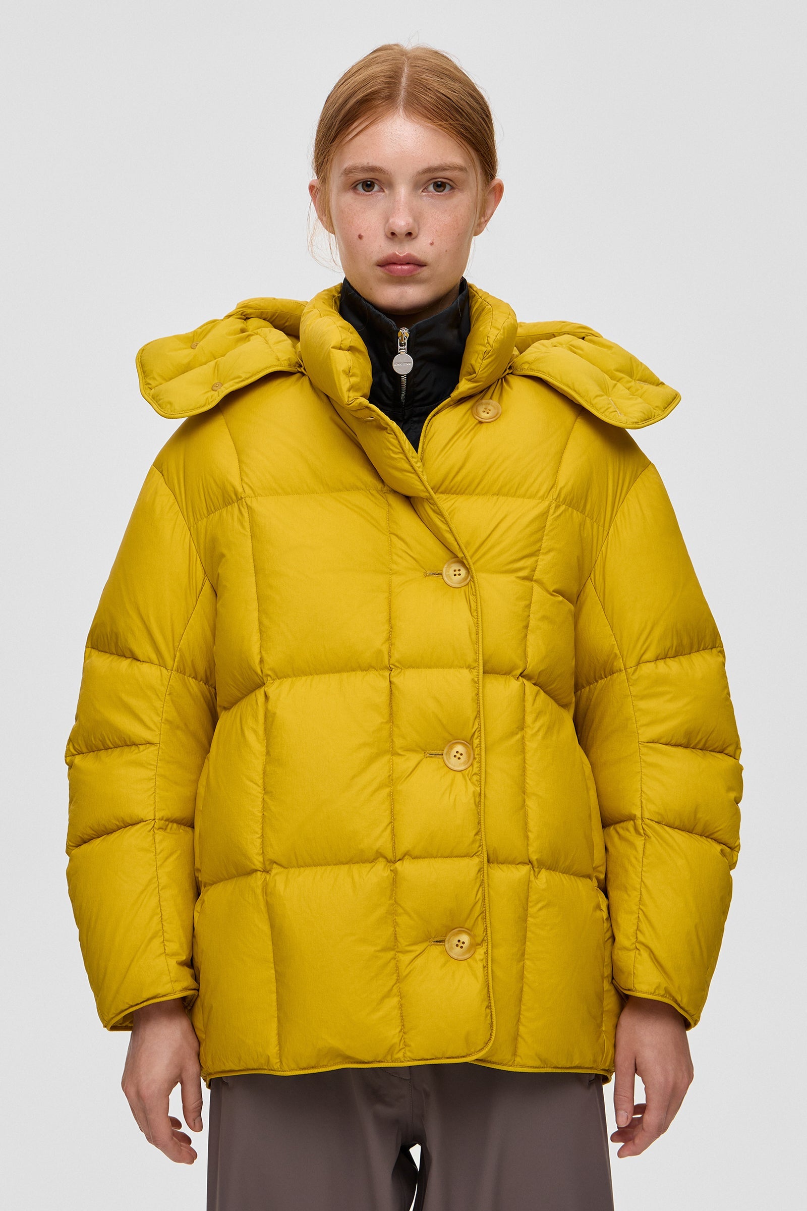 COZY NIMBO JACKET MICRO MUSTARD