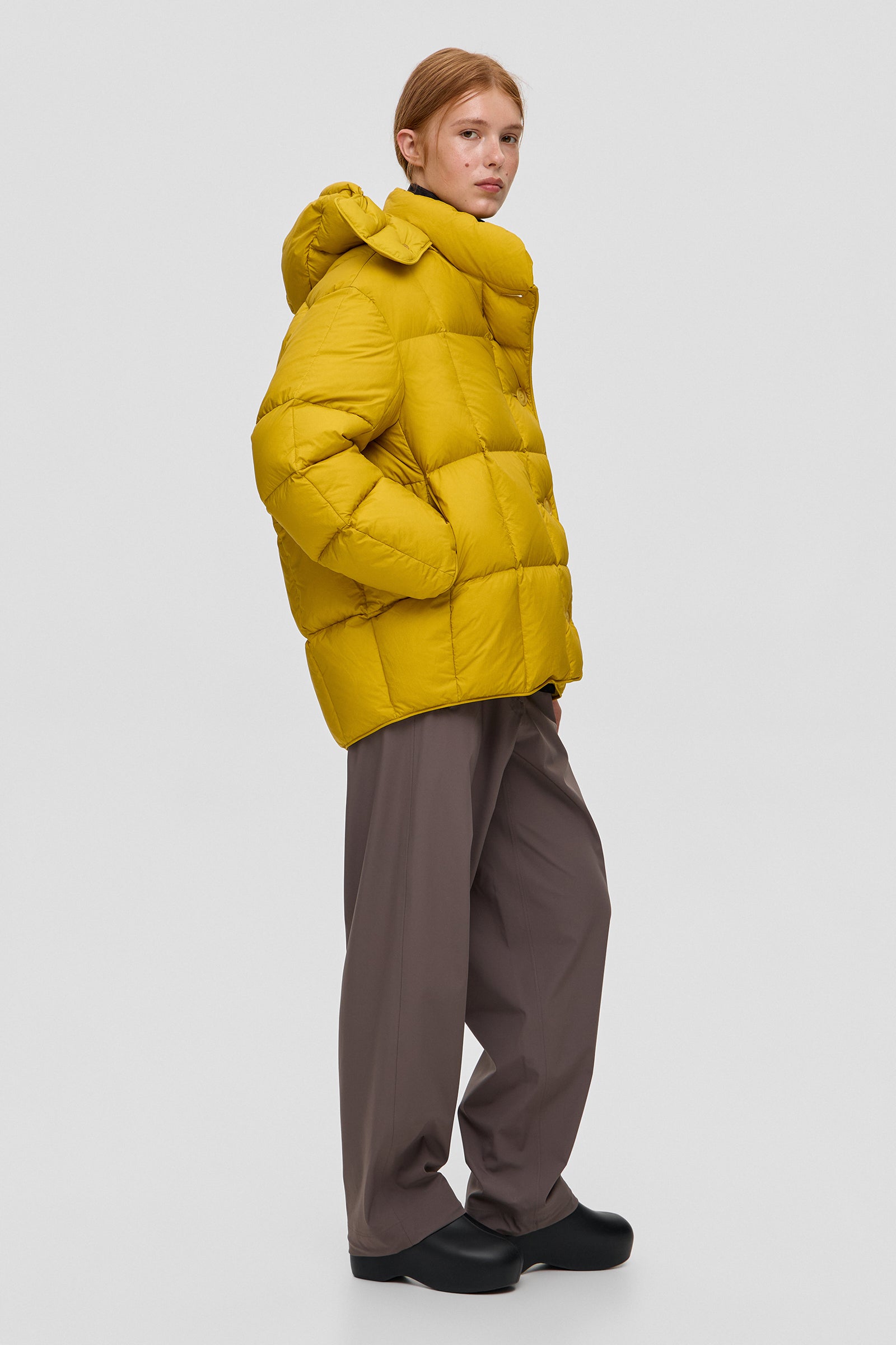 COZY NIMBO JACKET MICRO MUSTARD