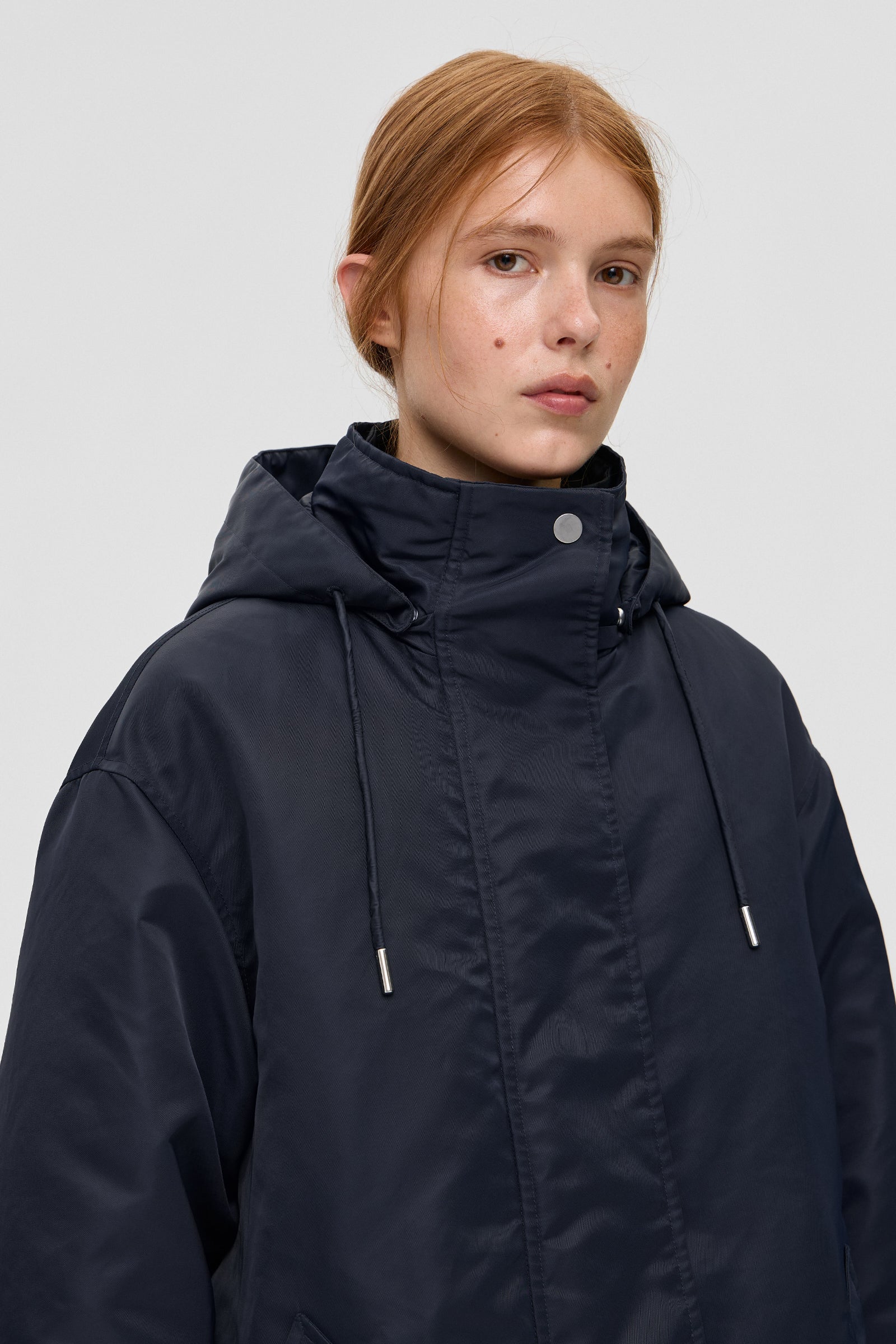 FRAME COAT FAUSTO NAVY