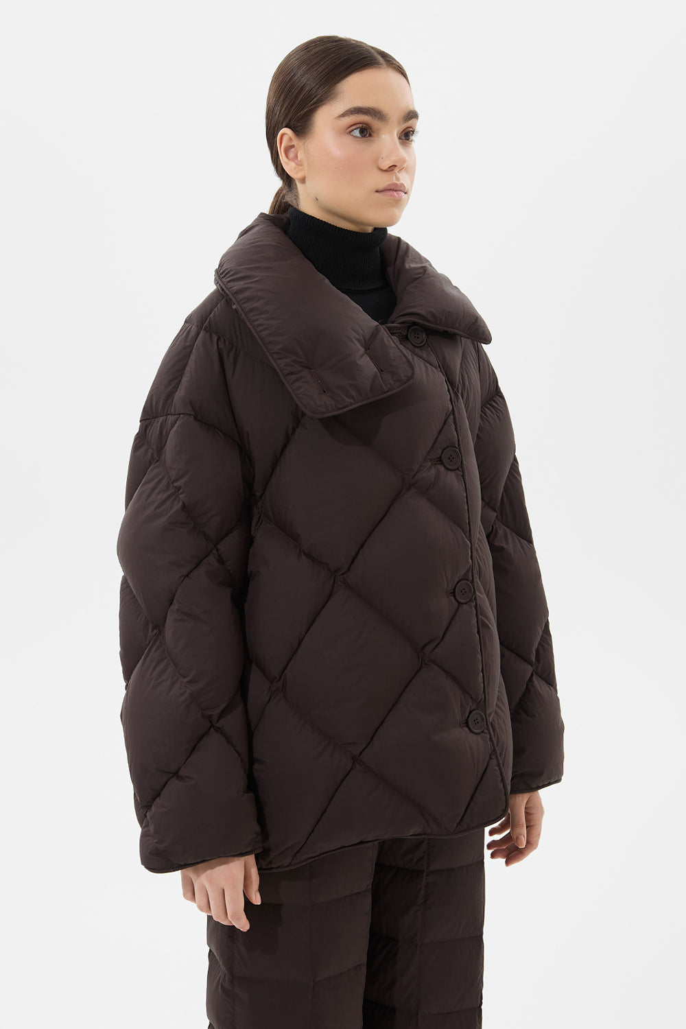 Cozy Queen Jacket Micro Brown