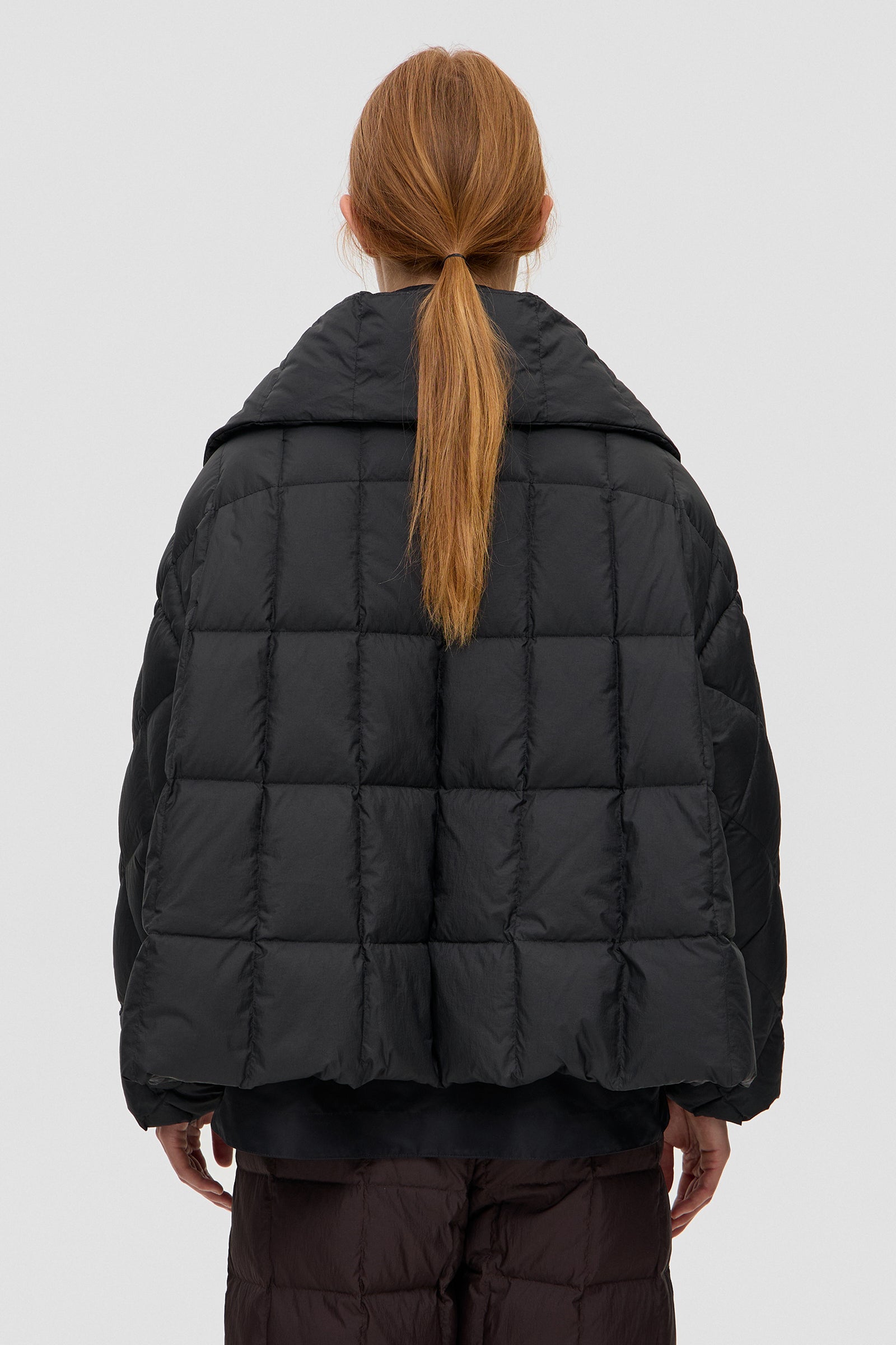 COZY ARCO JACKET MICRO BLACK