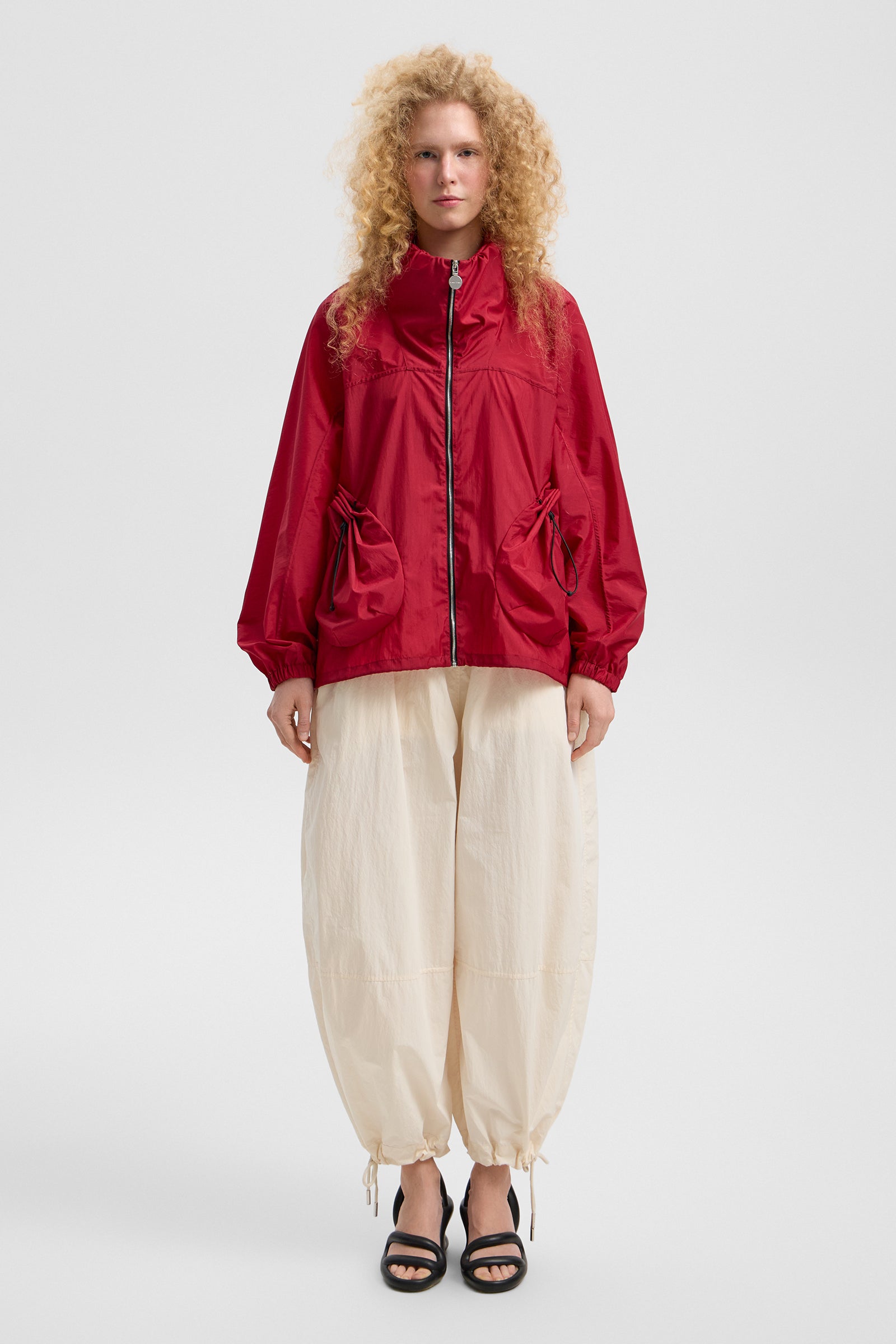 Pouch Jacket Flick Burgundy