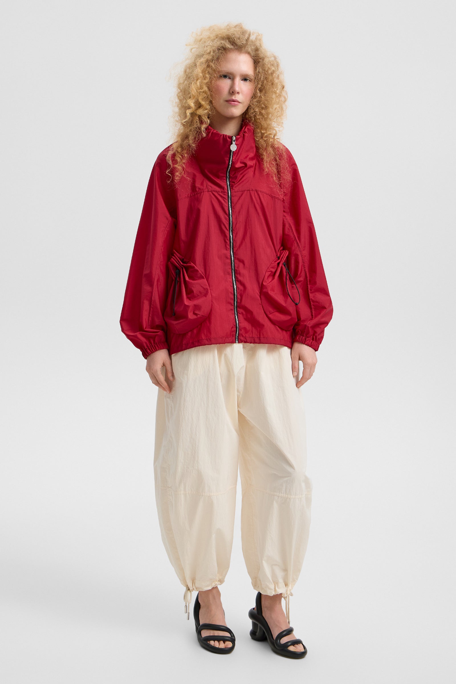 Pouch Jacket Flick Burgundy