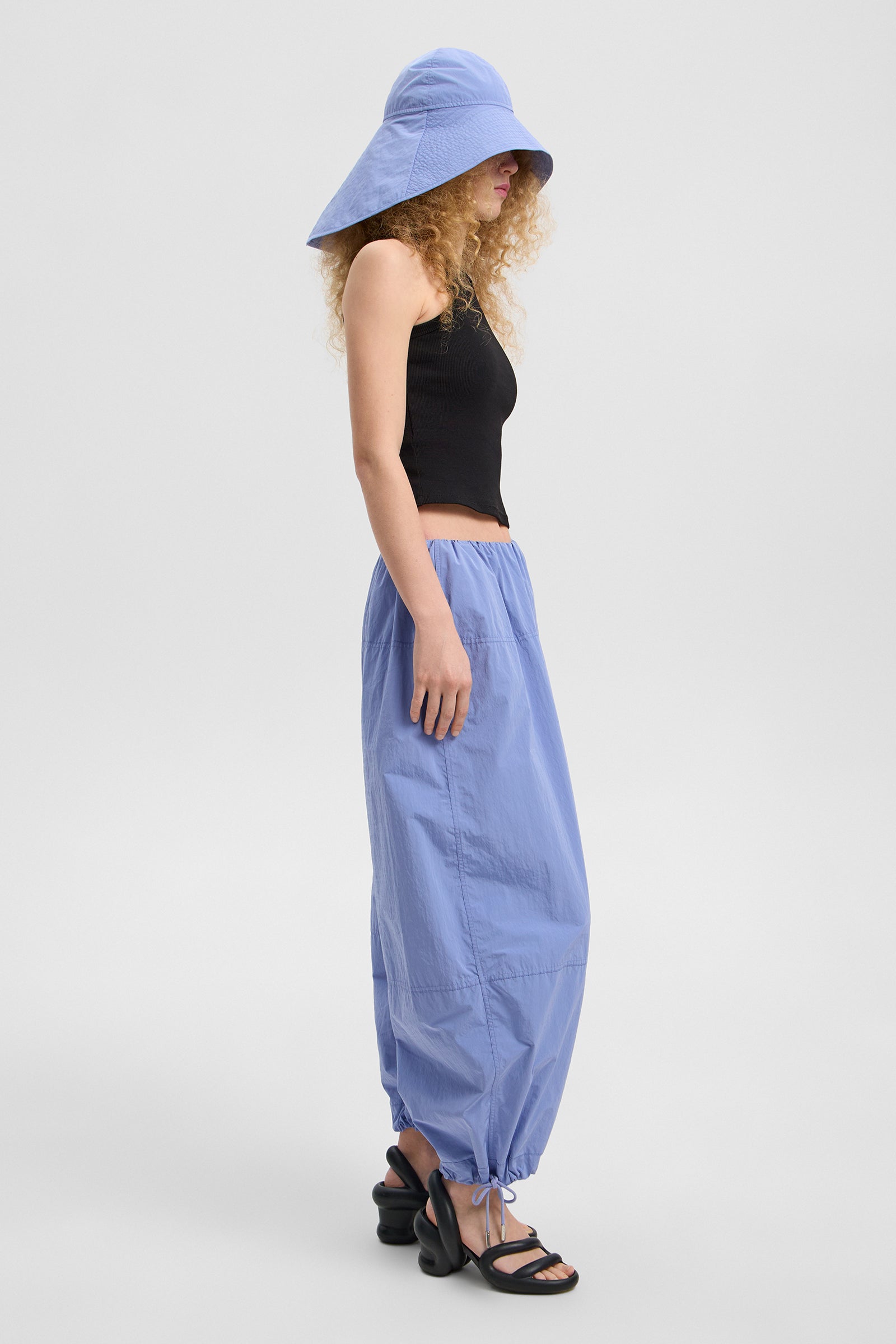 Light Balloon Pants Scooter Blue