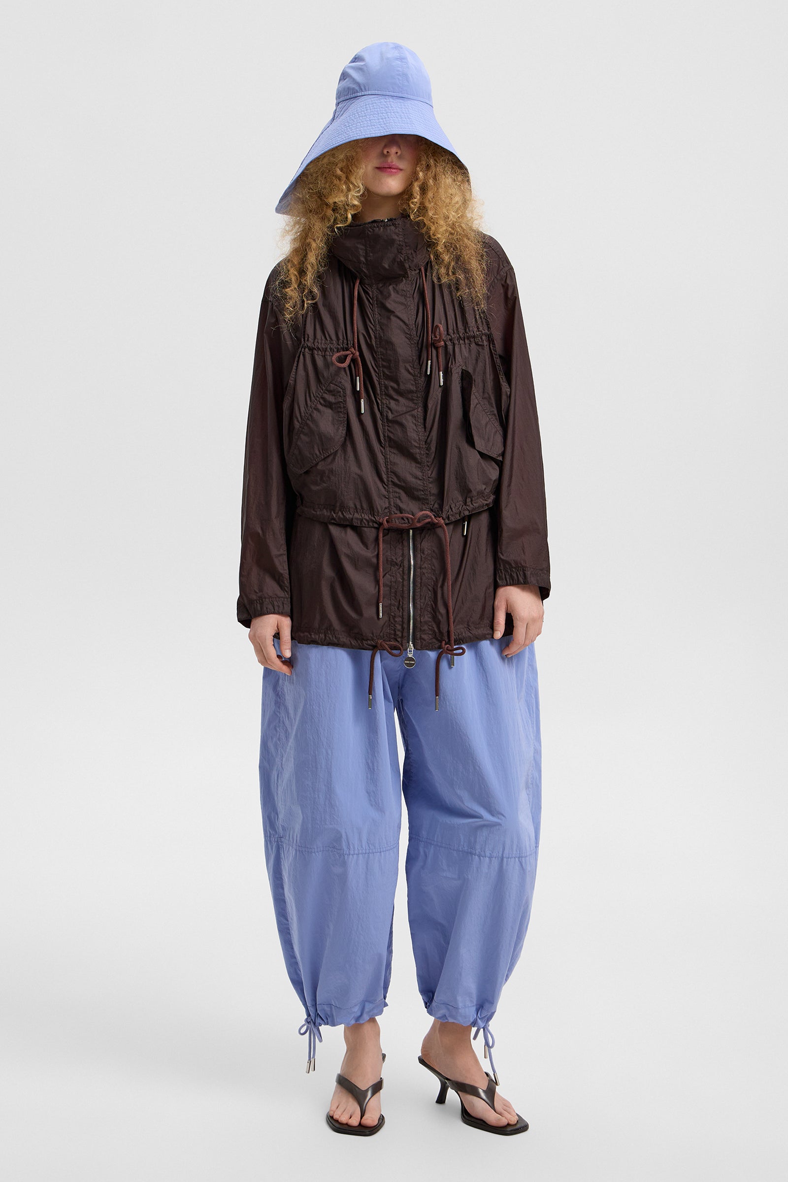 Light Ember Coat Micro Brown