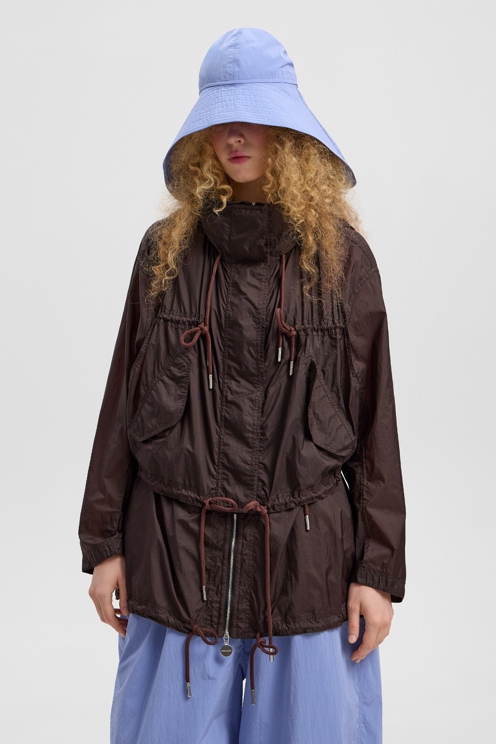 Light Ember Coat Micro Brown