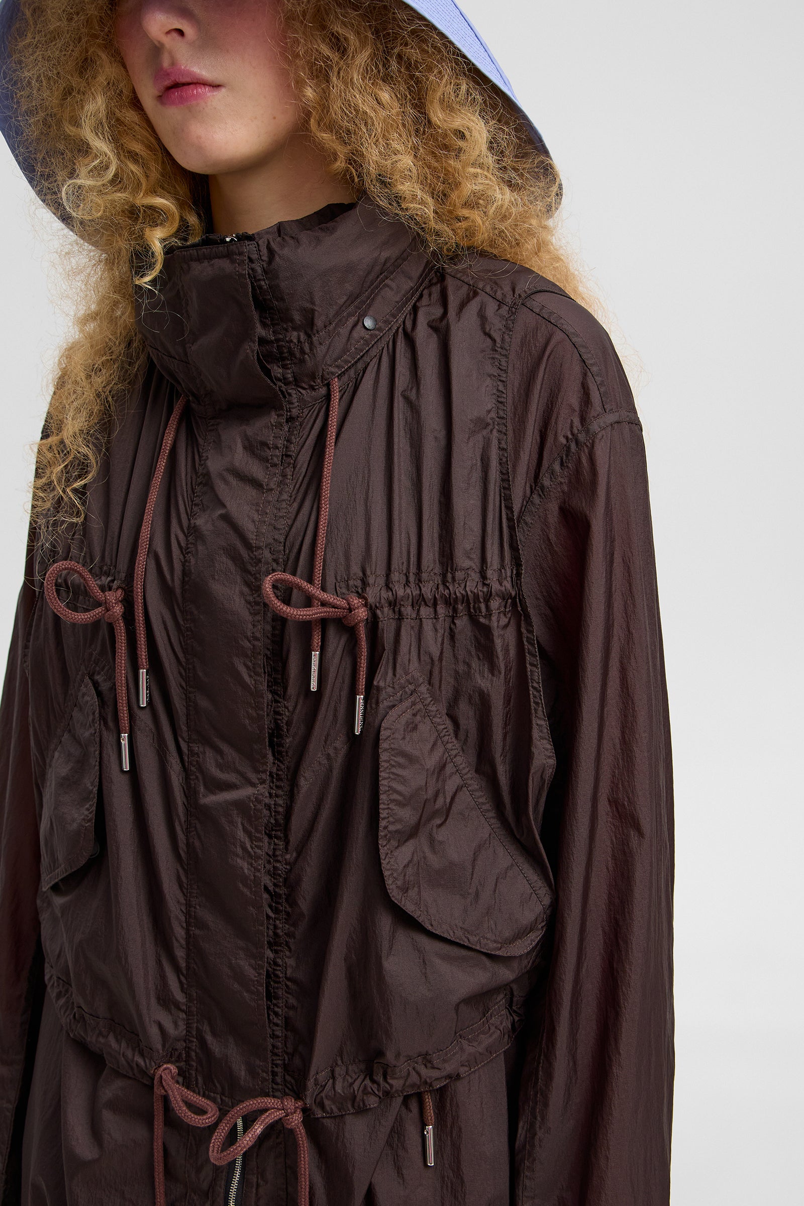 Light Ember Coat Micro Brown