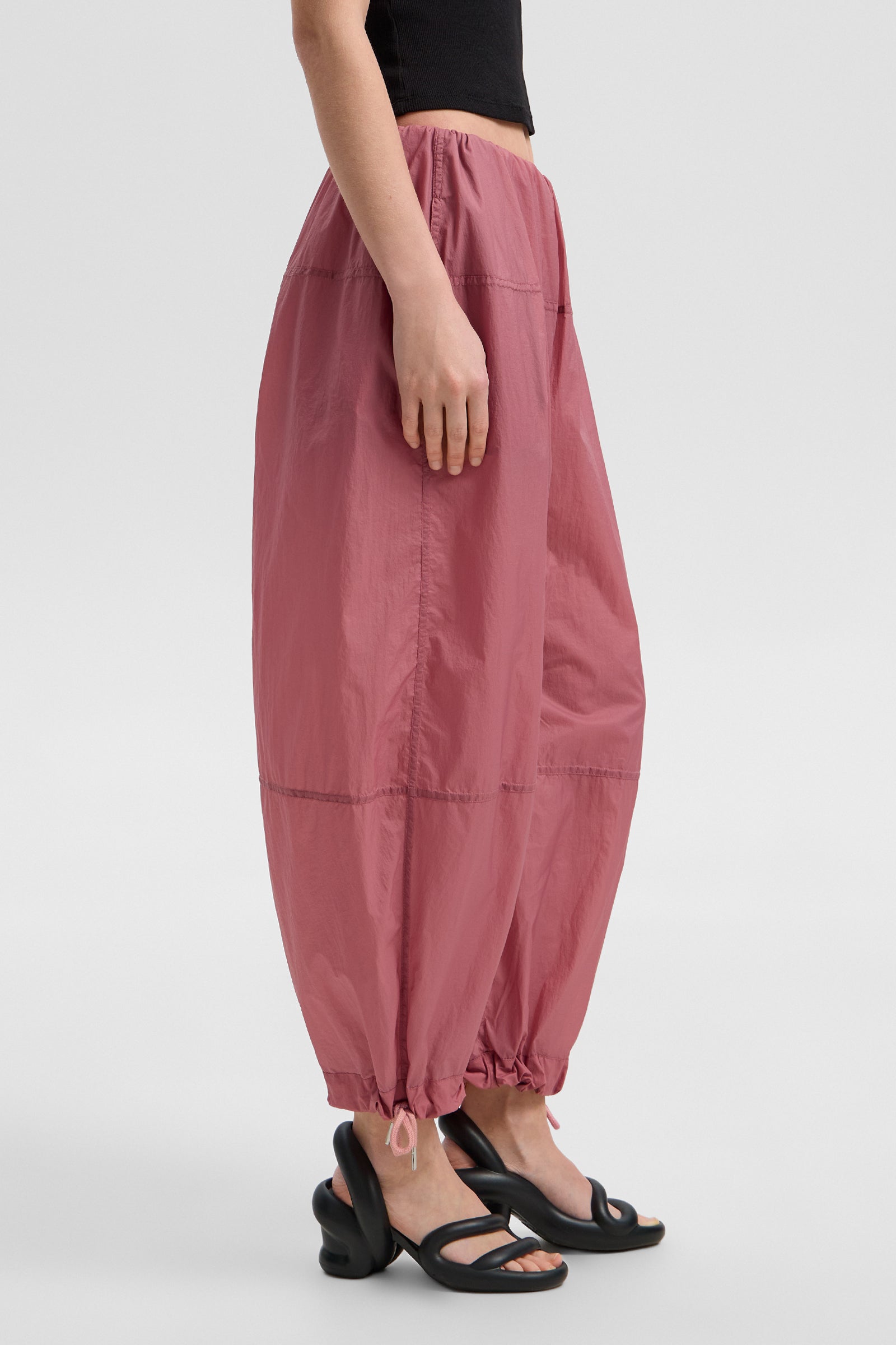 Light Balloon Pants Micro Rose