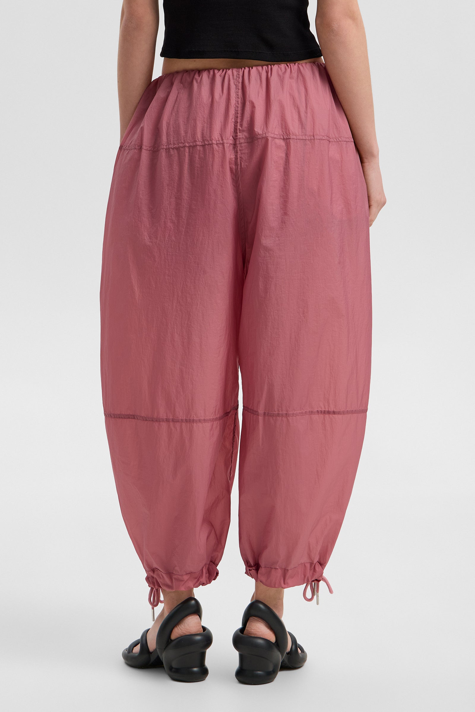 Light Balloon Pants Micro Rose