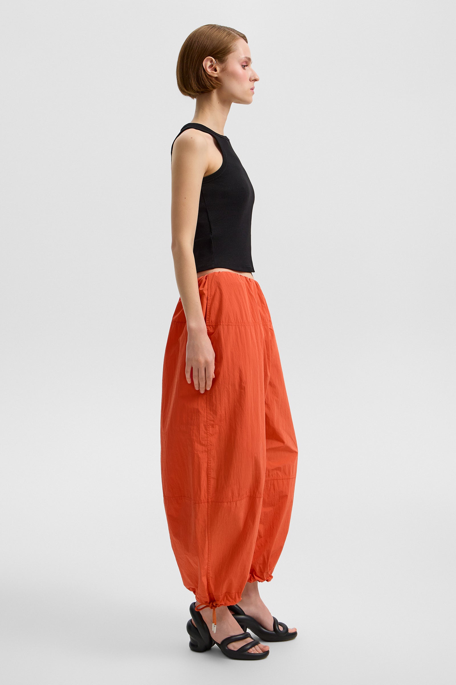 Light Balloon Pants Scooter Orange